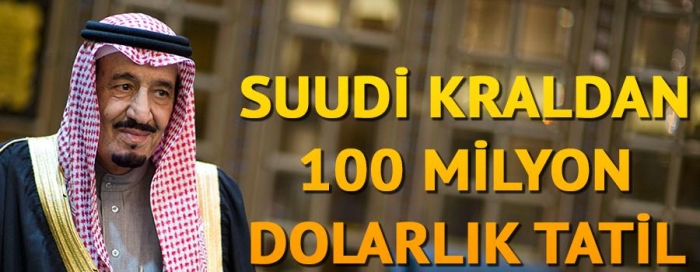 Selman'dan 100 milyon dolarlık tatil