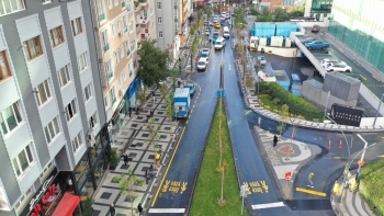 Seyir Caddesi Yeni Görünümüne Kavuştu
