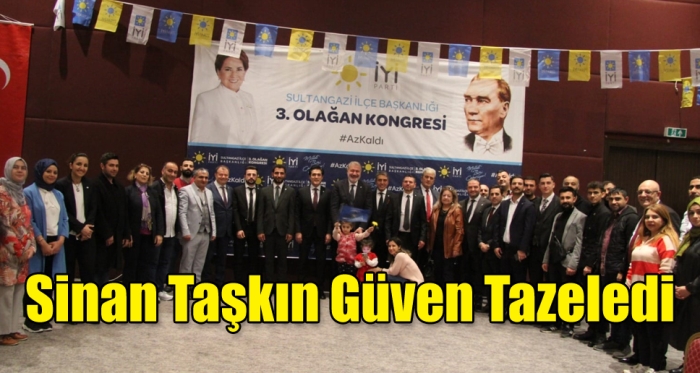 Sinan Taşkın Güven Tazeledi