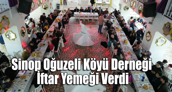 Sinop Oğuzeli Köyü Derneği İftar Yemeği Verdi.