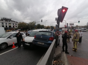 Şişli’De İlginç Kaza
