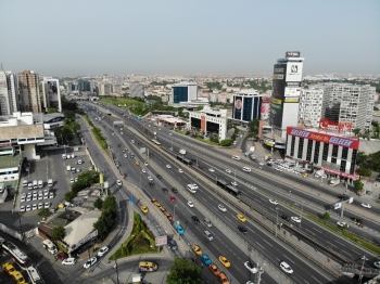 Sokağa Çıkma Kısıtlamasının Ardından Trafik Yoğunluğu Drone İle Görüntülendi
