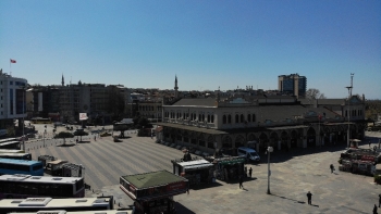 Sokağa Çıkma Yasağı Öncesi Kadıköy Meydan Havadan Görüntülendi
