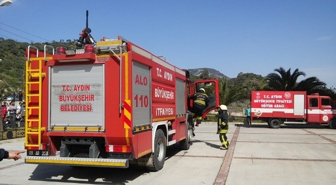 Söke  Devlet  Hastanesi'nde  Tatbikat