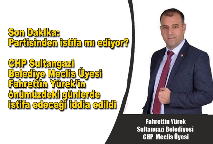 Son Dakika: Partisinden istifa mı ediyor?