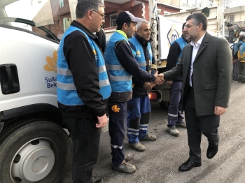 Sultanbeyli’De Mobil Belediye Saha Ekipleri Sokak Sokak Tüm Sahada
