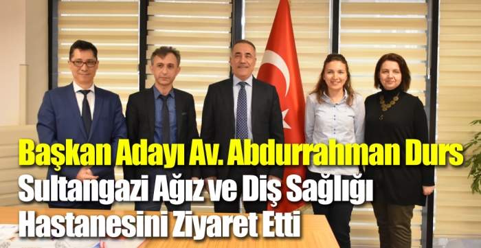 Sultangazi Ağız ve Diş Sağlığı Hastanesini Ziyaret Etti