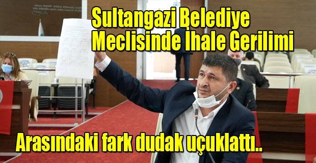 Sultangazi Belediye Meclisinde İhale Gerilimi