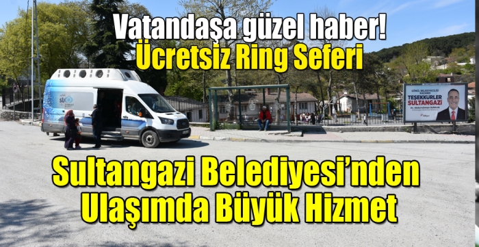 Sultangazi Belediyesi’nden Ulaşımda Büyük Hizmet