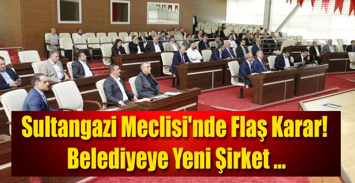 Sultangazi Belediyesi yeni bir şirket kuruyor