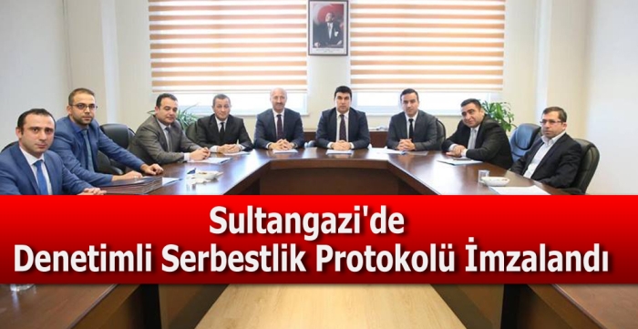 Sultangazi'de denetimli serbestlik protokolü imzalandı