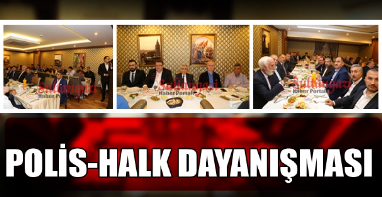 Sultangazi’de Polis-Halk Dayanışması