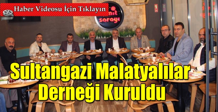 Sultangazi Malatyalılar Derneği Kuruldu