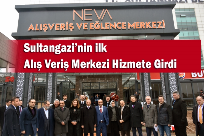 Sultangazi’nin ilk alış veriş merkezi Neva Alışveriş ve Eğlence Merkezi hizmete girdi.