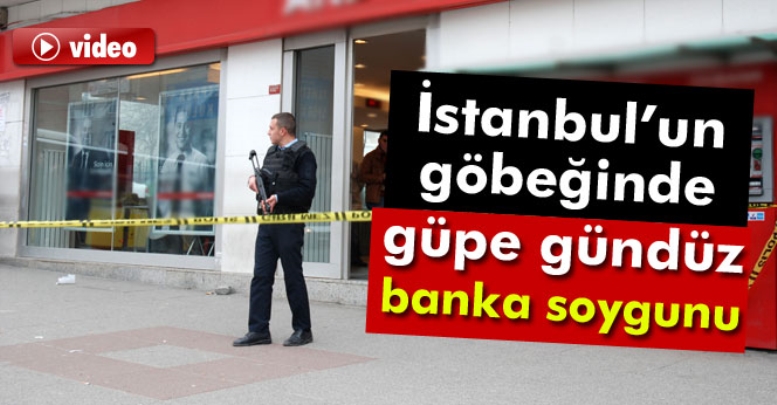 Sultangazi'de banka soygunu