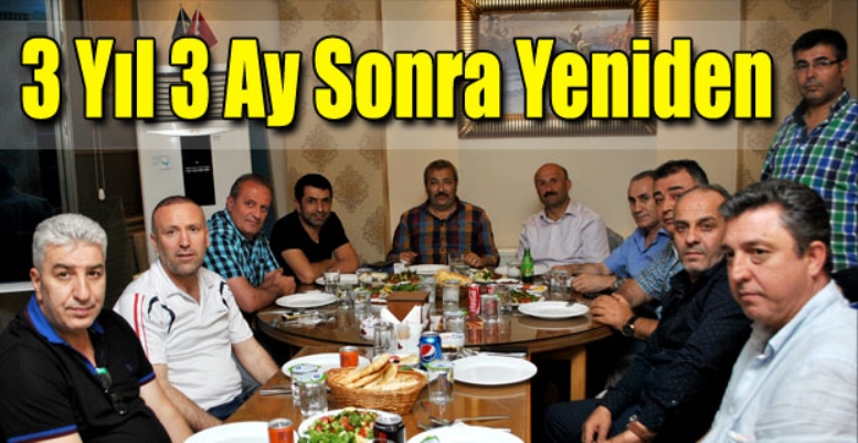 Sultangazispor Kulübü Çınaraltı Restaurant'ta İftar yemeği verdi.