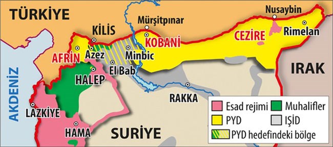 Suriye'nin kuzeyinde 'Kürt Federasyonu' ilan edildi