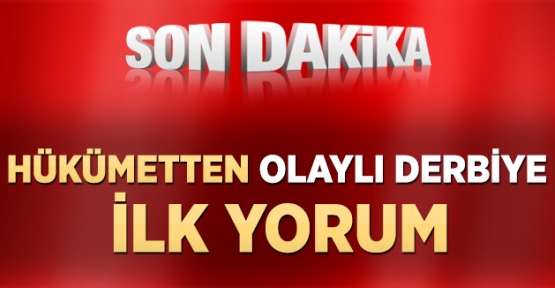 Bülent Arınç, Derbide Yaşanan Olayları Değerlendirdi