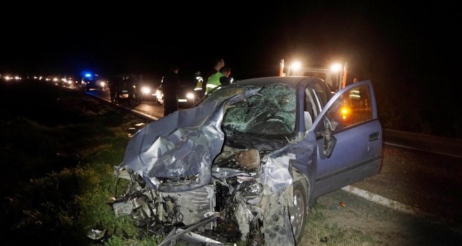 Tekirdağ’da trafik kazası: 8 yaralı