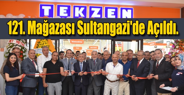 Tekzen'in 121. Mağazası Sultangazi'de Açıldı.