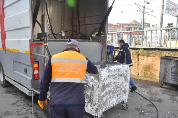 Topçular Seferağa Sanayi Sitesi Temizlenip Dezenfekte Edildi
