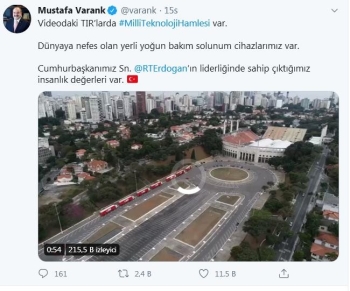 Türk Solunum Cihazları Brezilya’Ya Nefes Olacak
