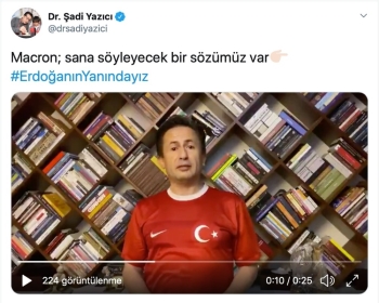 Tuzla Belediye Başkanı Dr. Şadi Yazıcı’Dan Macron’A Sert Tepki
