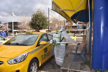 Tuzla’Da Korona Virüsüne Karşı Temizlik Çalışmaları Hız Kesmeden Devam Ediyor
