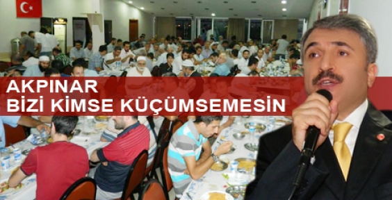 SULTANGAZİ SAADET PARTİSİ'NDEN  iFTARLI DİVAN 