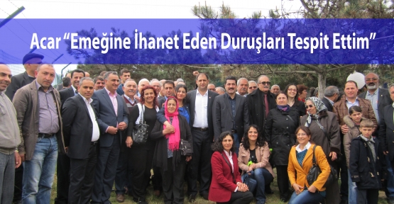 Ali Acar Emeğine İhanet Eden Duruşları Tespit Ettim