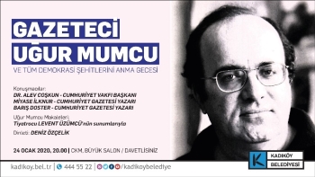 Uğur Mumcu Kadıköy’De Anılacak
