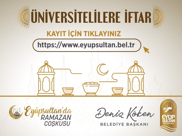 Üniversite öğrencilerine ücretsiz iftar ikramı