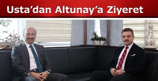 Usta’dan Altunay’a Ziyeret