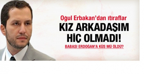 Fatih Erbakan'dan çarpıcı itiraflar