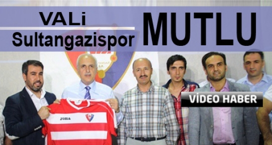 Vali Hüseyin Avni Mutlu Sultangazispor kulübünü ziyaret etti.