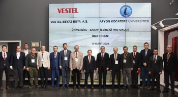 Vestel Beyaz Eşya, Afyon Kocatepe Üniversitesi İle İş Birliği Protokolü İmzaladı
