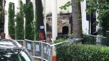 Yangından Sonra Tarihi Vaniköy Cami’İnde Ekipler İncelemede Bulundu
