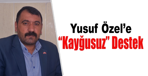 Yusuf Öze'le “Kayğusuz” Destek