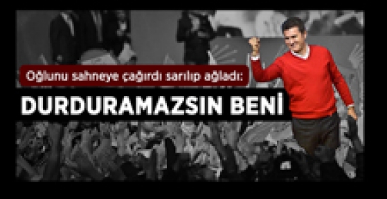 Sarıgül'den Yeni Açıklama: Durduramazsınız Beni