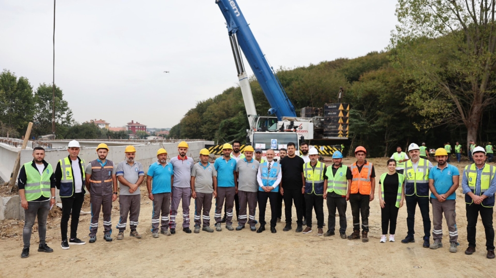 Göktürk Bağlantı Yolu Projesi’nde çalışmalar …