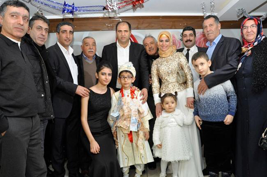 Acar, Sünnet Düğününe Katıldı