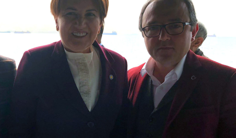 Akşener yerel medya ile buluştu