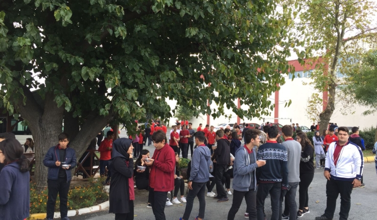 Habibler Anadolu Lisesinde aşure etkinliği