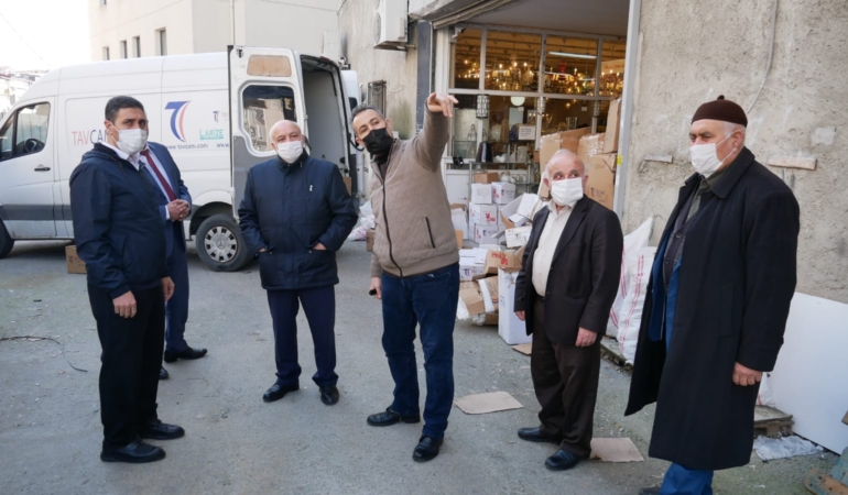 Müftü Abdullah Yılmaz, Hz. Yunus Camisinde incelemelerde bulundu