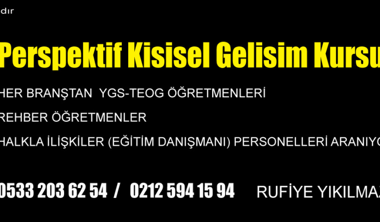 Perspektif Kisisel Gelisim Kursu