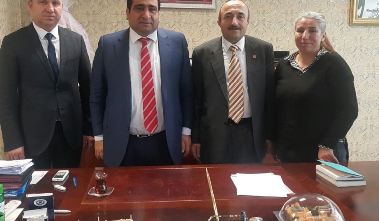 Poyraz Milli Eğitim Müdürünü Ziyaret Etti