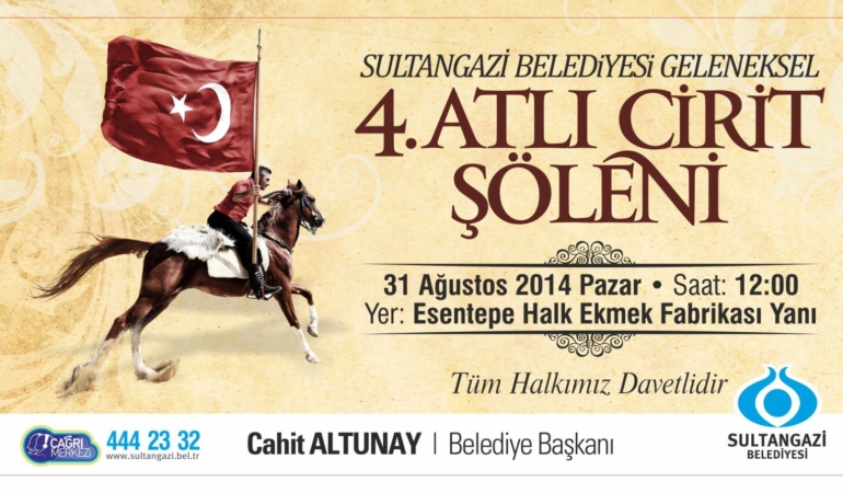 Sultangazi Belediyesi 4. Atlı Cirit Şöleni