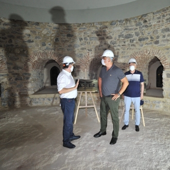 Bakan Ersoy Galata Kulesi’Nde İncelemelerde Bulundu