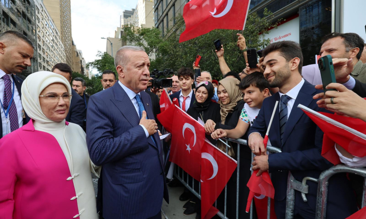 Erdoğan’a ABD’de Sıcak Karşılama
