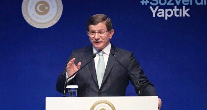 Davutoğlu :’Yeni Türkiye’yi inşa etmemizin mihenk taşı sivil anayasadır’